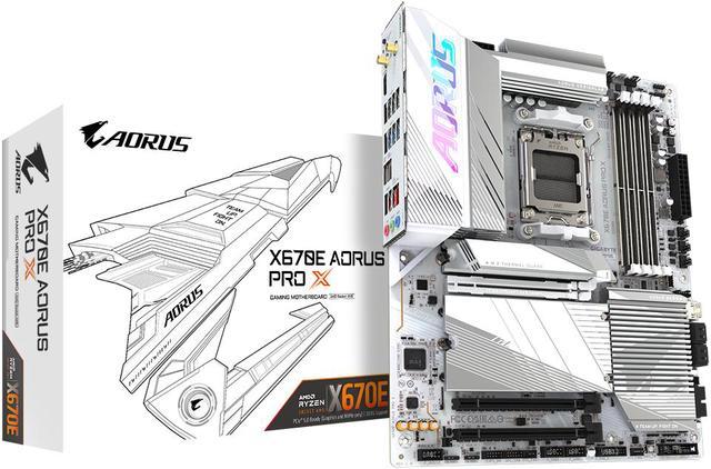 CM AMD GIGABYTE X670E AORUS PRO X WHITE DDR5